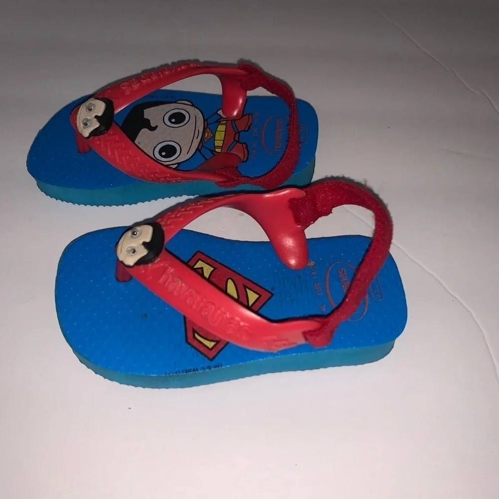 Havaianas Superman baby boy sandals